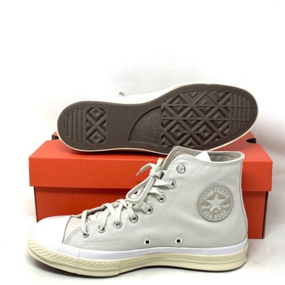 Converse Chuck 70 Shoes Canvas Egret Women Size High Top Casual Sneakers A00727C - Picture 4 of 7